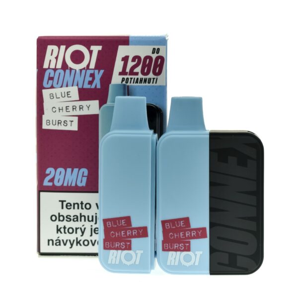 RIOT CONNEX BLUE CHERRY BURST KIT 20MG